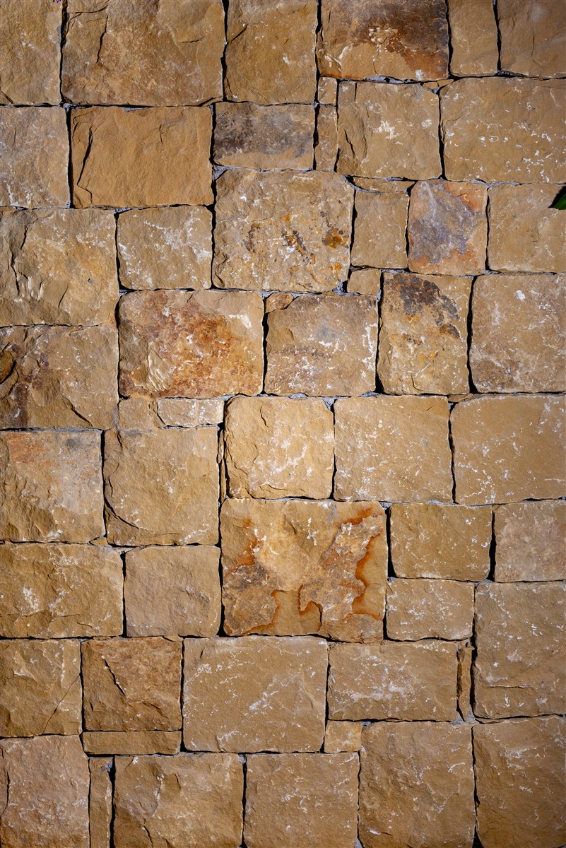 Muros de piedra rusticos